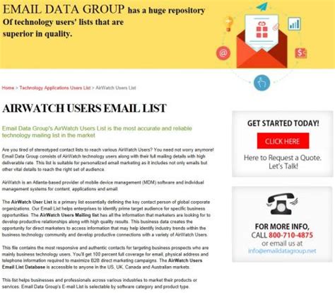 buy business email list by zip code